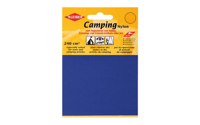 Kleiber Camping Nylon Reparaturflicken Khaki (2 Stück) 3 Kleiber Camping Nylon Reparaturflicken Khaki (2 Stück)