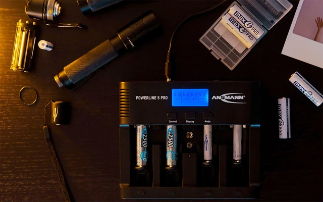 Ansmann Powerline 5 Pro Akkubatterie Ladegerät 4 Ansmann Powerline 5 Pro Akkubatterie Ladegerät – Bild 2