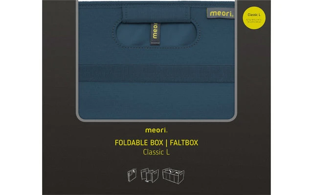 Meori Faltbox Classic Hibiskus Rot Large 30 Liter 9 Meori Faltbox Classic Hibiskus Rot Large 30 Liter – Bild 7