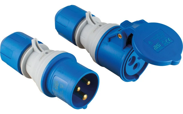 AS-Schwabe Powerlight CEE Kupplung Mit Klappdeckel 3 AS-Schwabe Powerlight CEE Kupplung Mit Klappdeckel