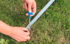 ProPlus Wäschespinne Mit Standfuß Inkl. 3 Heringe -Camping Ausrüstung Geschäft 373188 2293379