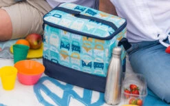 VW Collection T1 Bulli Motive Kühltasche 25 Liter -Camping Ausrüstung Geschäft 393166 2859772