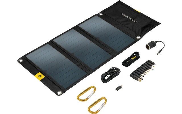Powertraveller Power Traveller Falcon 21 Solar Ladegerät 20 V / 21 W Inkl. 1 USB- & 1 DC-Ausgang 3 Powertraveller Power Traveller Falcon 21 Solar Ladegerät 20 V / 21 W Inkl. 1 USB- & 1 DC-Ausgang