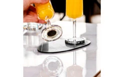 Silwy® Metall Nano Gel Platzset Leder-Look 20 Cm Schwarz -Camping Ausrüstung Geschäft 435600 3104145