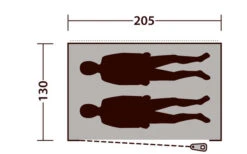 Outwell Freistehendes Innenzelt Blau -Camping Ausrüstung Geschäft 439200 3116115