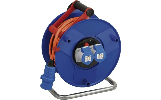 Brennenstuhl Garant CEE-Kabeltrommel Orange 25 M 3 Brennenstuhl Garant CEE-Kabeltrommel Orange 25 M