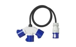 PAT CEE 3 Fach Verteiler 16 A 150 Cm 3 X 2,5 Mm² -Camping Ausrüstung Geschäft 443975 3407519