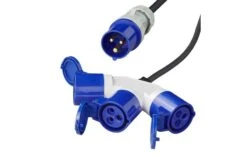 PAT CEE 3 Fach Verteiler 16 A 150 Cm 3 X 2,5 Mm² -Camping Ausrüstung Geschäft 445115 3407525