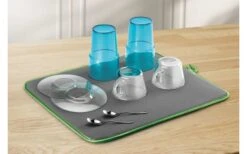 Metaltex Softex Microfaser Abtropfmatte Anthrazit -Camping Ausrüstung Geschäft 526316 3422696