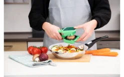 Nicer Dicer Quick Professional Set Gemüseschneider 12 Teilig Grün 7 Nicer Dicer Quick Professional Set Gemüseschneider 12 Teilig Grün -Camping Ausrüstung Geschäft 578231 3958383