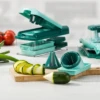Nicer Dicer Fusion Slicer Julietti Gemüseschneider 16 Teilig -Camping Ausrüstung Geschäft 586407 4000735