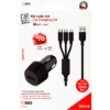 2GO KFZ Ladeset Mit 3 In 1 Ladekabel 12/24V -Camping Ausrüstung Geschäft 611271 4430615