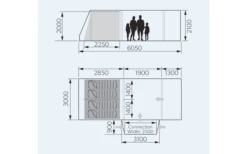 Dometic Rarotonga DA FTT 401 AIR LH Aufblasbares Driveaway Vorzelt 3 M Modell Links -Camping Ausrüstung Geschäft 707762 4801544