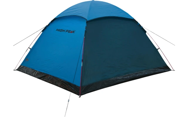 High Peak Monodome XL Freistehendes Einfachdach Kuppelzelt 4 Personen Blau/grau 4 High Peak Monodome XL Freistehendes Einfachdach Kuppelzelt 4 Personen Blau/grau – Bild 2
