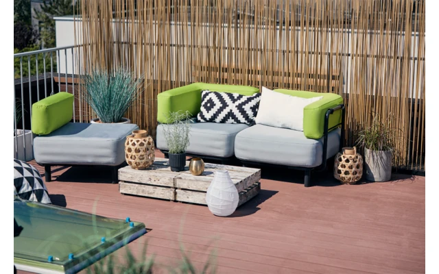 One Bar Element 2 I-Rückenlehnenbezug Peridot Green 4 One Bar Element 2 I-Rückenlehnenbezug Peridot Green – Bild 2