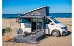 Fiamma F45s 260 Markise Für VW T5/T6 California Tuchfarbe Royal Grey 260 Cm Gehäusefarbe Titanium -Camping Ausrüstung Geschäft 808667 5278784