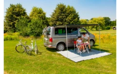Fiamma F45s 260 Markise Für VW T5/T6 California Tuchfarbe Royal Grey 260 Cm Gehäusefarbe Titanium -Camping Ausrüstung Geschäft 808676 5278802
