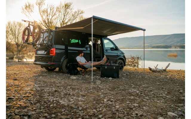 Fiamma F45s 260 Markise Für Rechtslenker VW T5/T6 Multivan/Transporter Tuchfarbe Royal Grey 260 Cm Gehäusefarbe Titanium 9 Fiamma F45s 260 Markise Für Rechtslenker VW T5/T6 Multivan/Transporter Tuchfarbe Royal Grey 260 Cm Gehäusefarbe Titanium – Bild 7